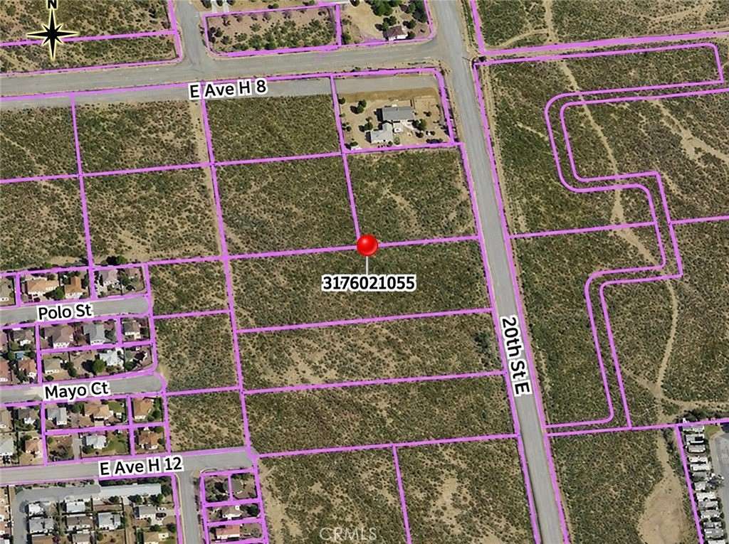 3.48 Acres of Land for Sale in Lancaster, California