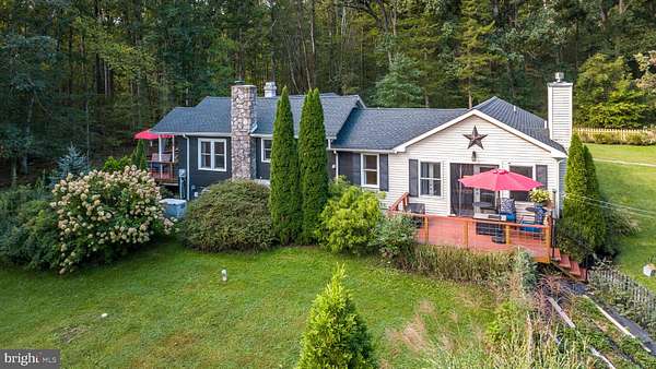 3.27 Acres of Land with Home for Sale in Kintnersville, Pennsylvania