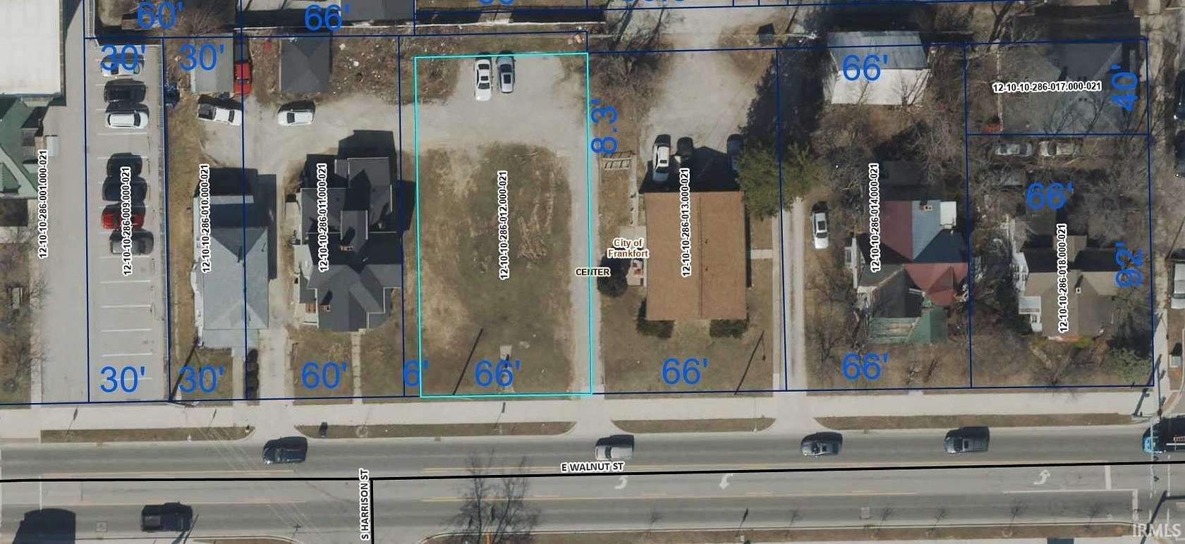 0.2 Acres of Commercial Land for Sale in Frankfort, Indiana