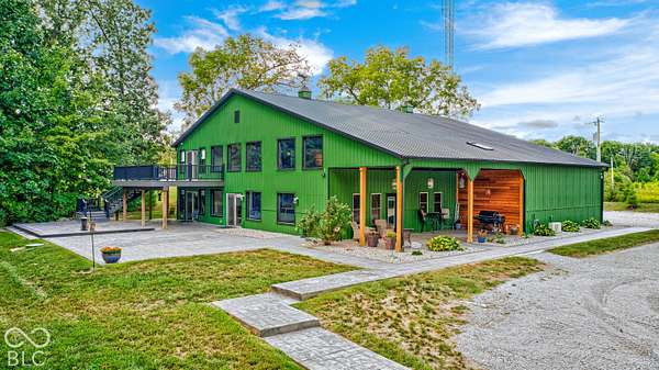 14.4 Acres of Recreational Land with Home for Sale in Morgantown, Indiana