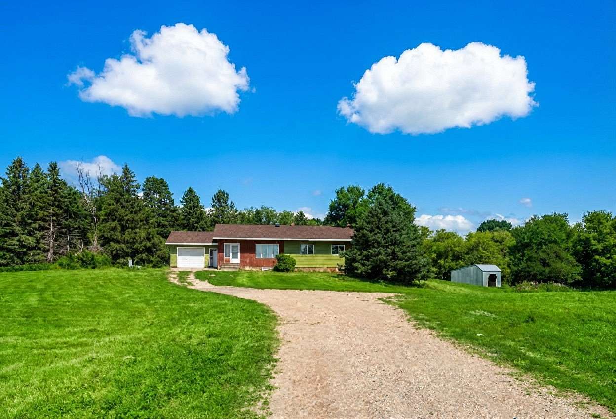 22.2 Acres of Land with Home for Sale in Hoffman, Minnesota