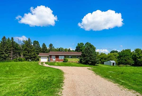 22.2 Acres of Land with Home for Sale in Hoffman, Minnesota