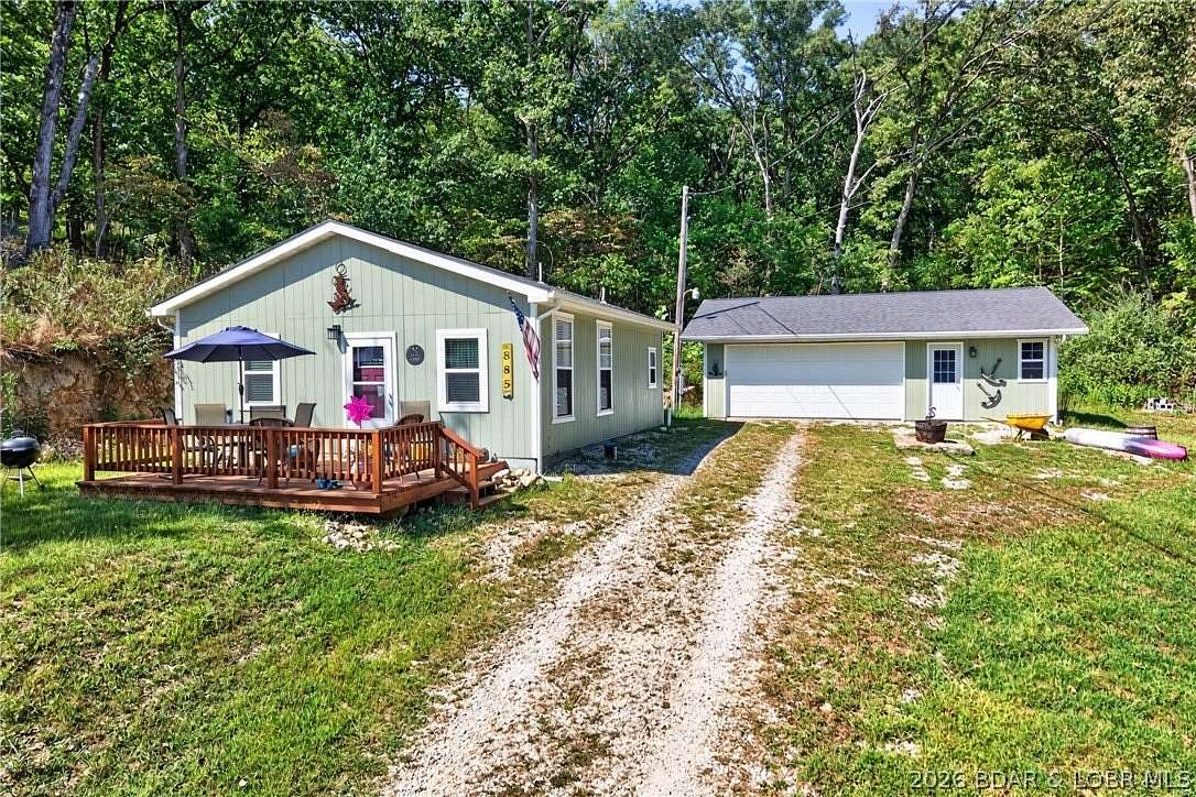 3 Acres of Land with Home for Sale in Sunrise Beach, Missouri