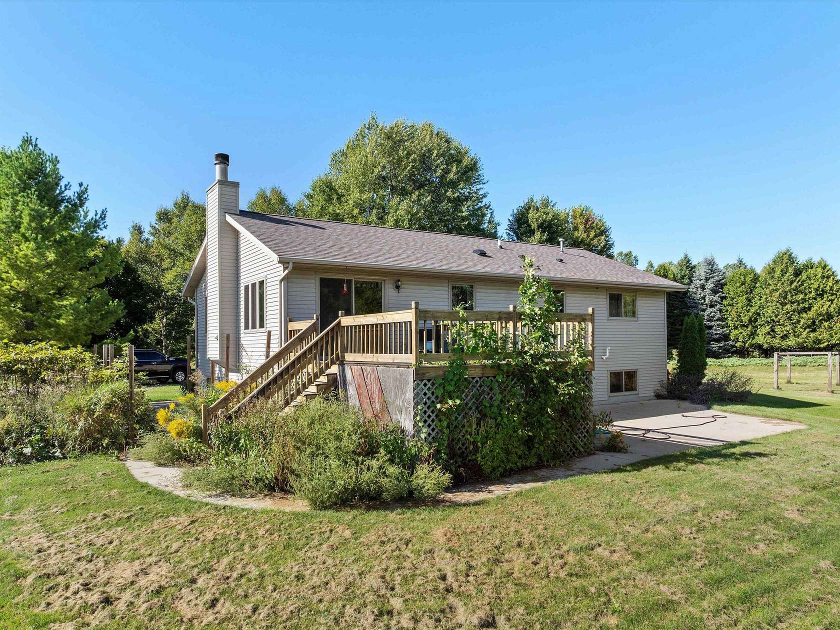 4.39 Acres of Land with Home for Sale in Denmark, Wisconsin