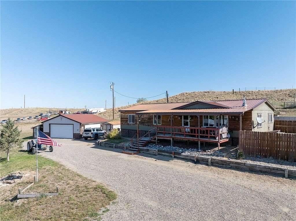 5.54 Acres of Land with Home for Sale in Billings, Montana