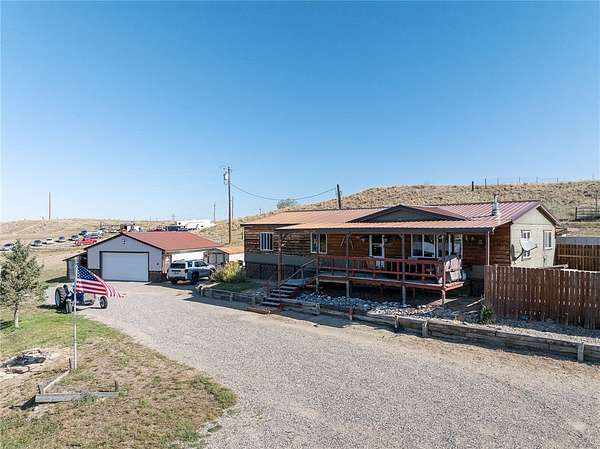5.54 Acres of Land with Home for Sale in Billings, Montana