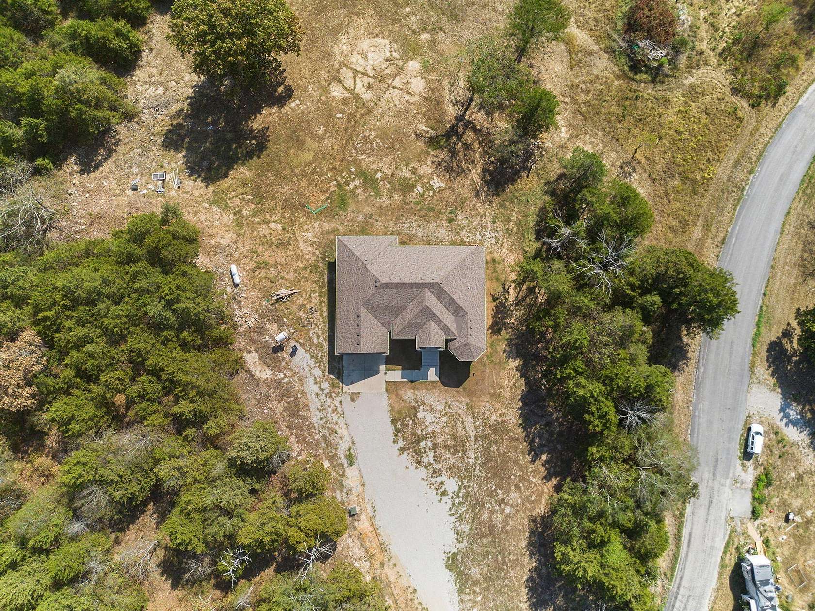 6.7 Acres of Land with Home for Sale in Kirbyville, Missouri