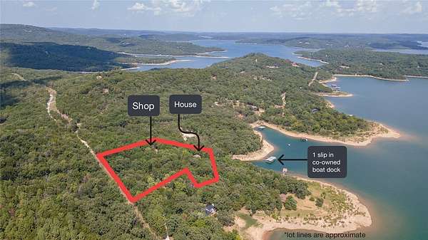 2.62 Acres of Land with Home for Sale in Garfield, Arkansas