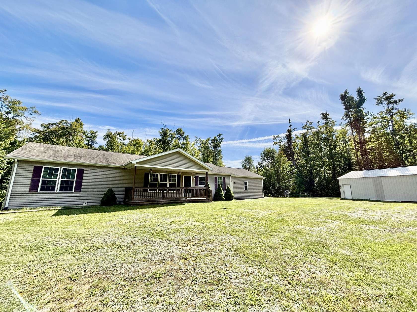 10 Acres of Land with Home for Sale in Atlanta, Michigan