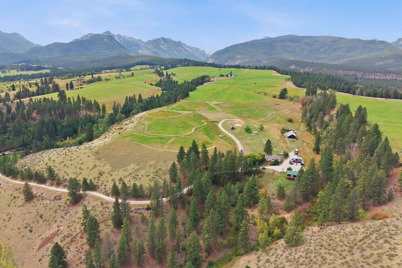 40 Acres of Land with Home for Sale in Darby, Montana