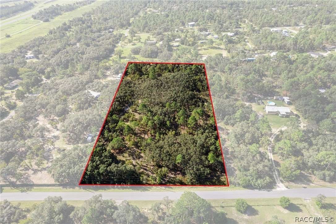 5.17 Acres of Land for Sale in Homosassa, Florida