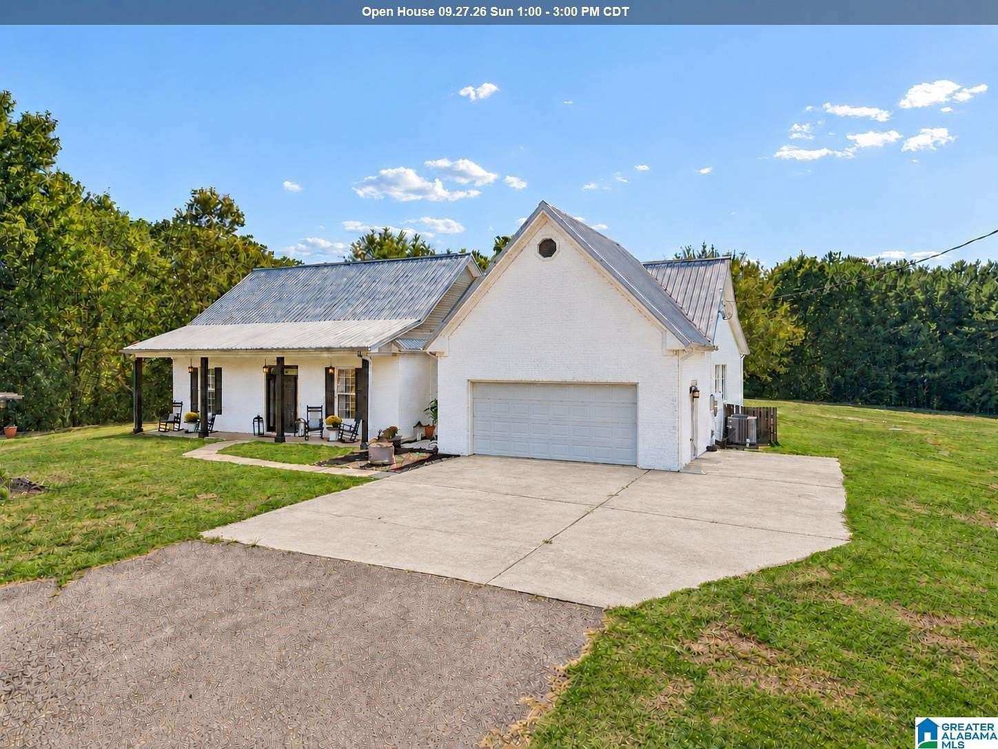 20.4 Acres of Agricultural Land with Home for Sale in Columbiana, Alabama
