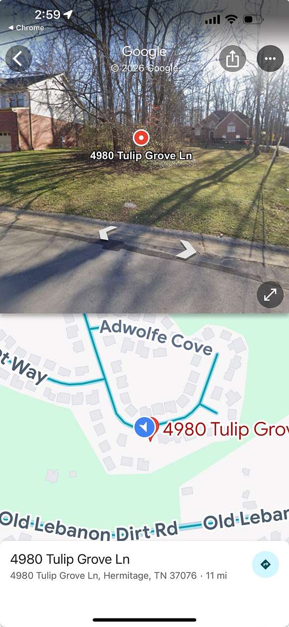 0.17 Acres of Residential Land for Sale in Hermitage, Tennessee