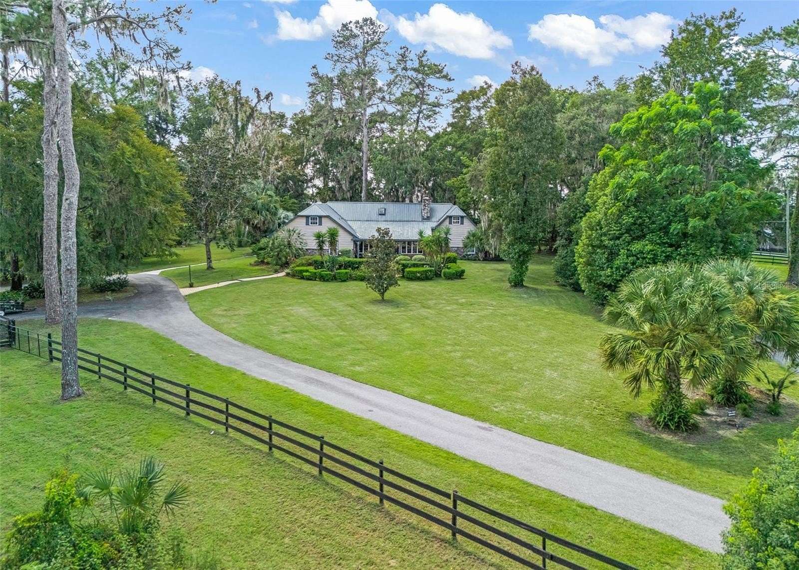 10.2 Acres of Land with Home for Sale in Ocala, Florida