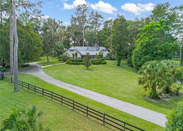 10.2 Acres of Land with Home for Sale in Ocala, Florida