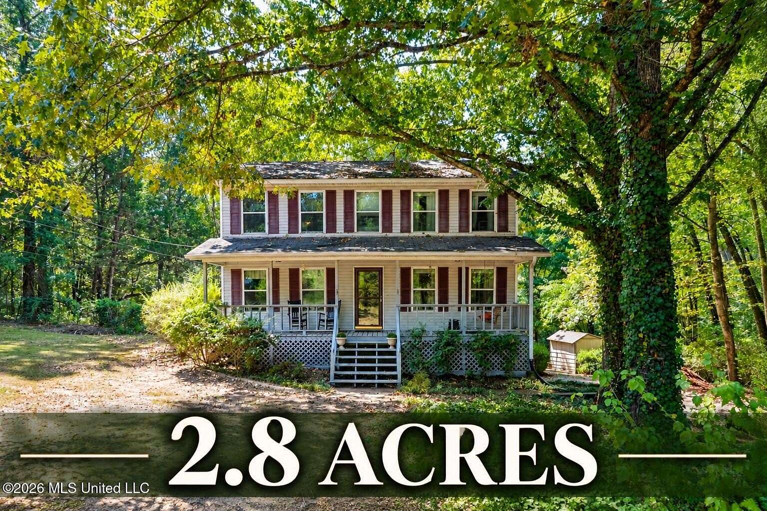 2.8 Acres of Land with Home for Sale in Olive Branch, Mississippi