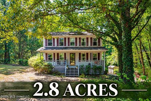 2.8 Acres of Land with Home for Sale in Olive Branch, Mississippi