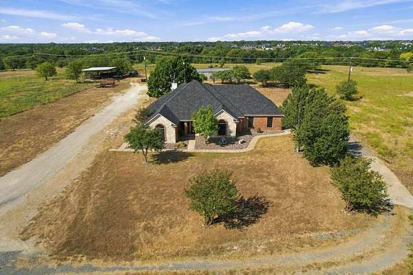 36 Acres of Agricultural Land with Home for Sale in Waxahachie, Texas