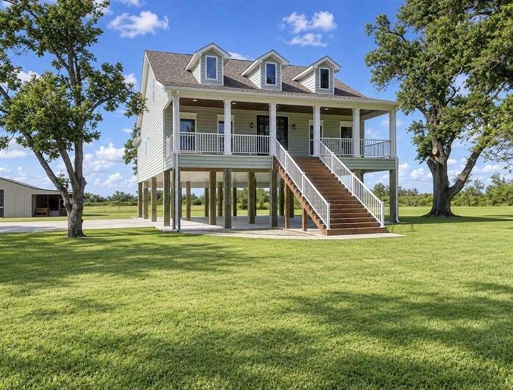 4.57 Acres of Land with Home for Sale in Cameron, Louisiana