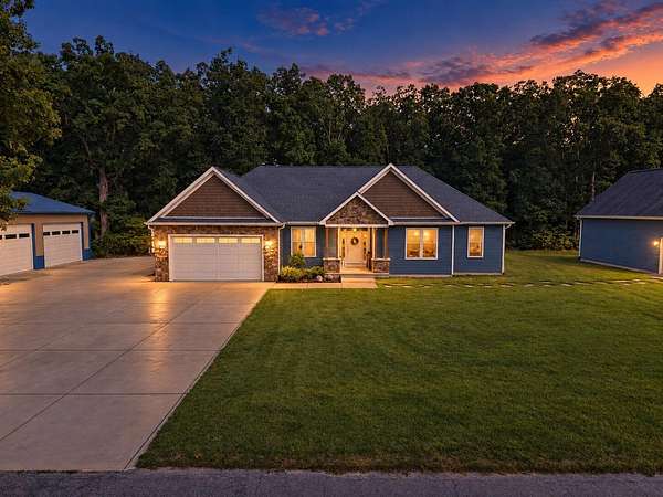 2 Acres of Land with Home for Sale in De Motte, Indiana