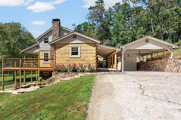 9.4 Acres of Land with Home for Sale in Dawsonville, Georgia