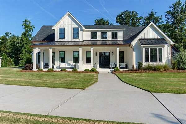 3.26 Acres of Land with Home for Sale in Woodstock, Georgia