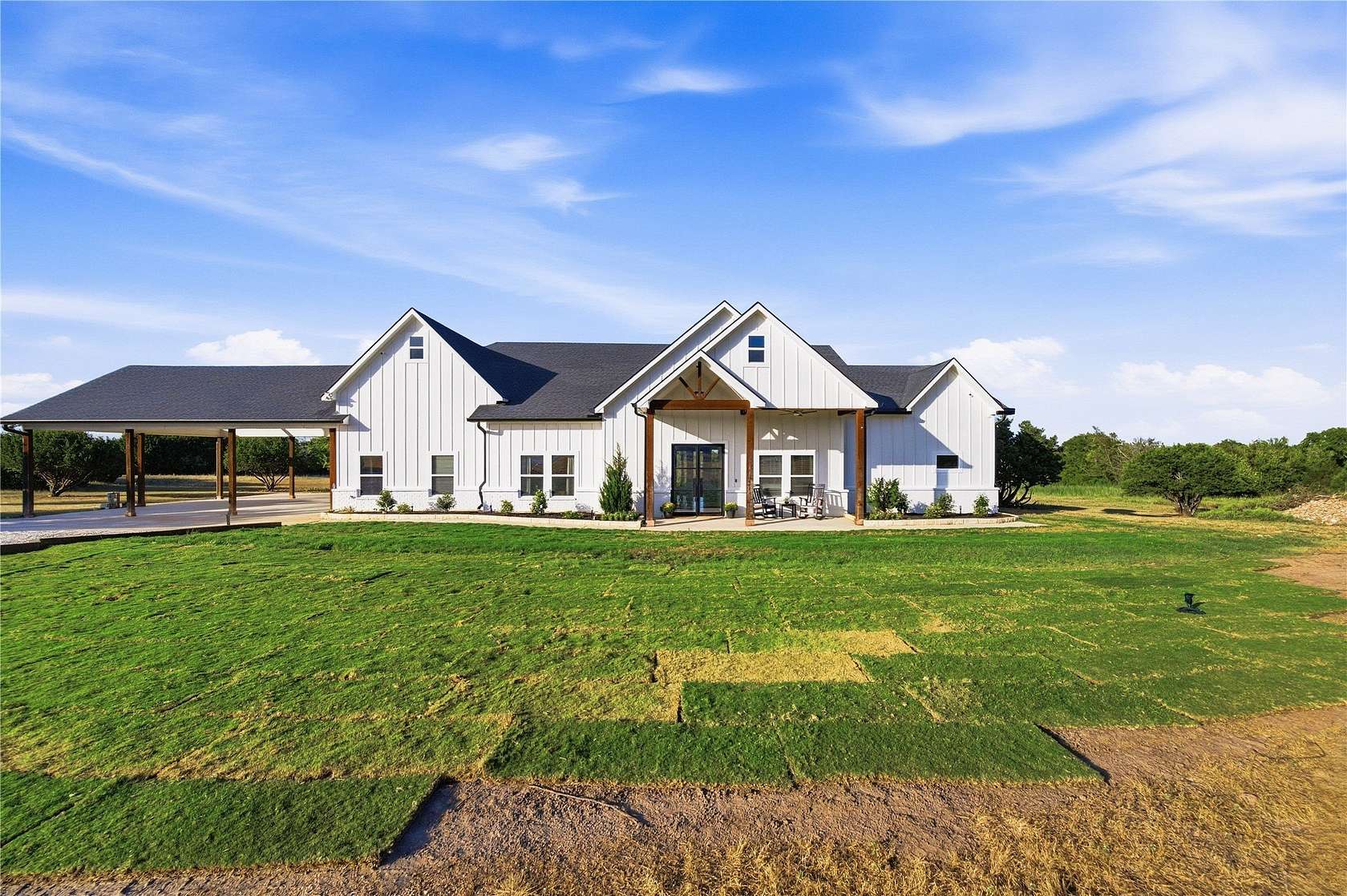 5 Acres of Land with Home for Sale in Rio Vista, Texas