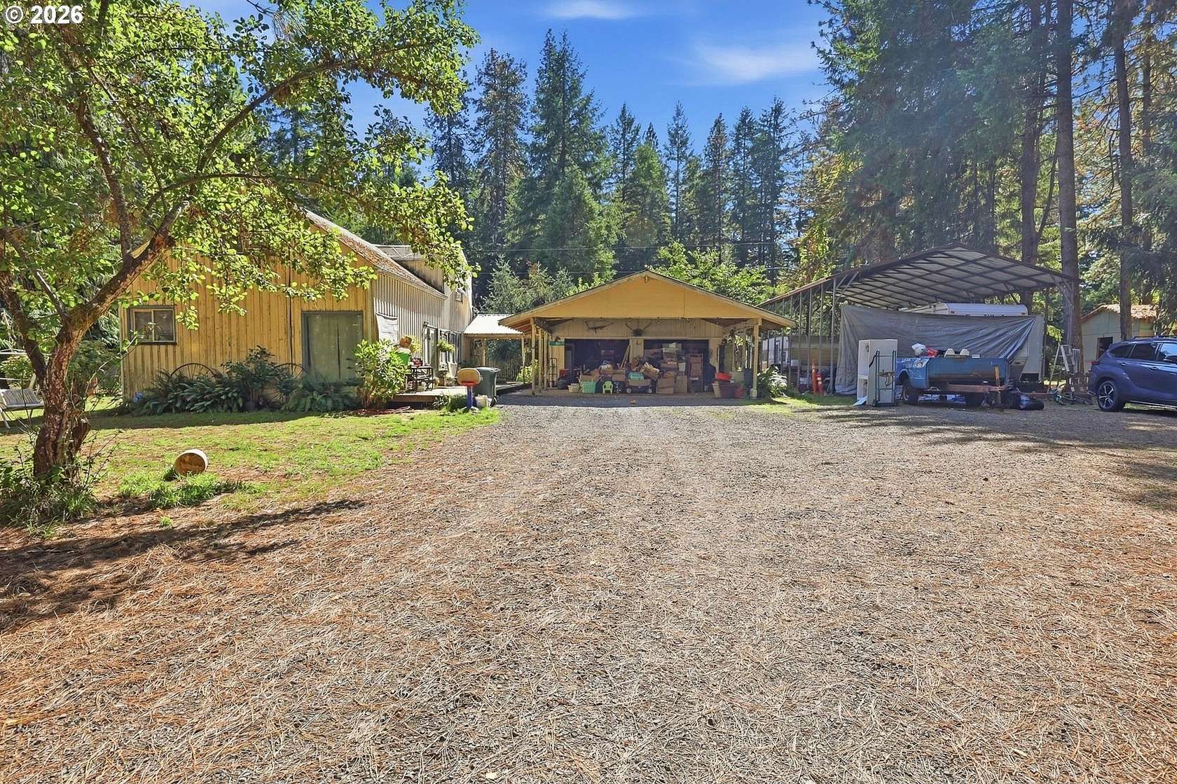 5 Acres of Land with Home for Sale in Elmira, Oregon