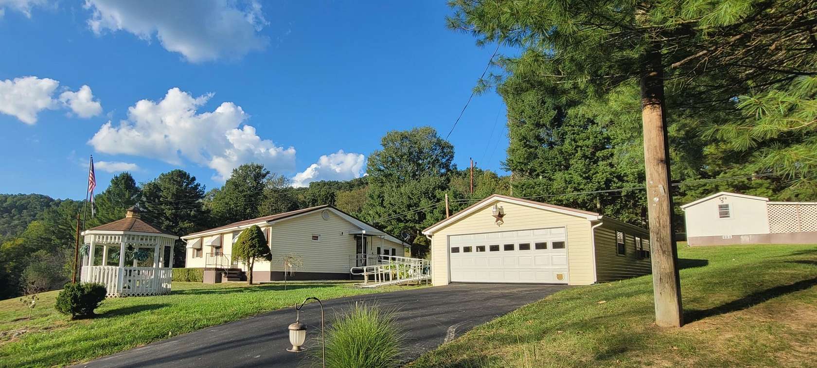 2 Acres of Land with Home for Sale in Hinton, West Virginia