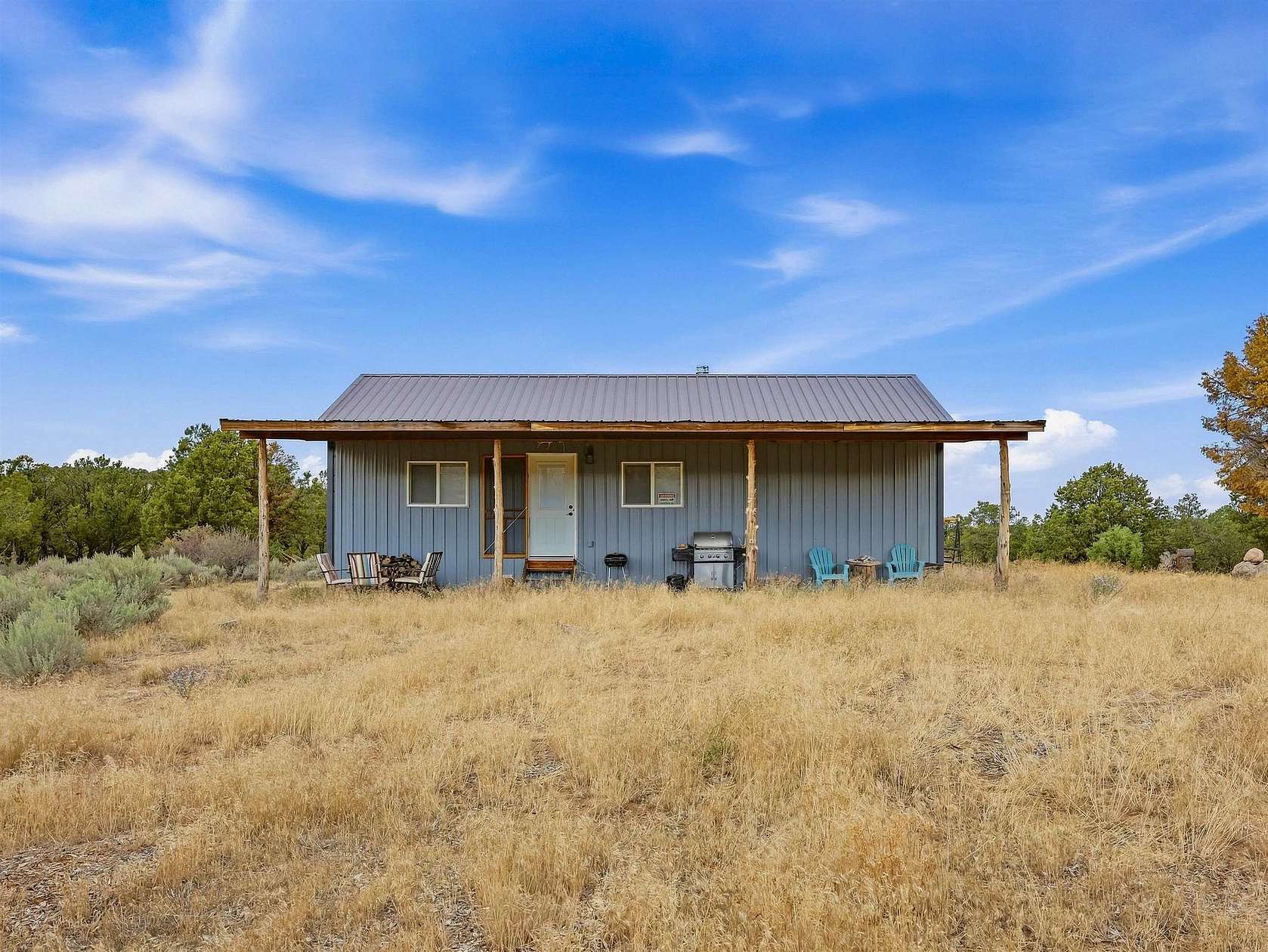 24.3 Acres of Recreational Land with Home for Sale in Glade Park, Colorado