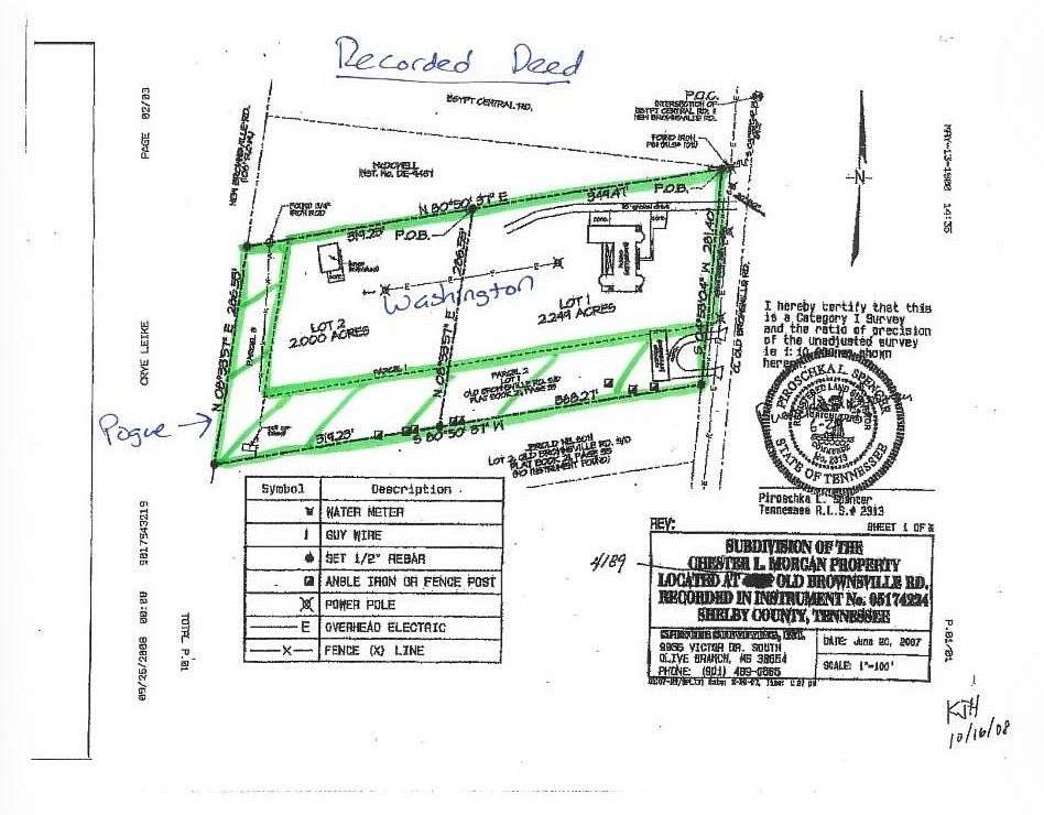 1 Acre of Residential Land for Sale in Memphis, Tennessee