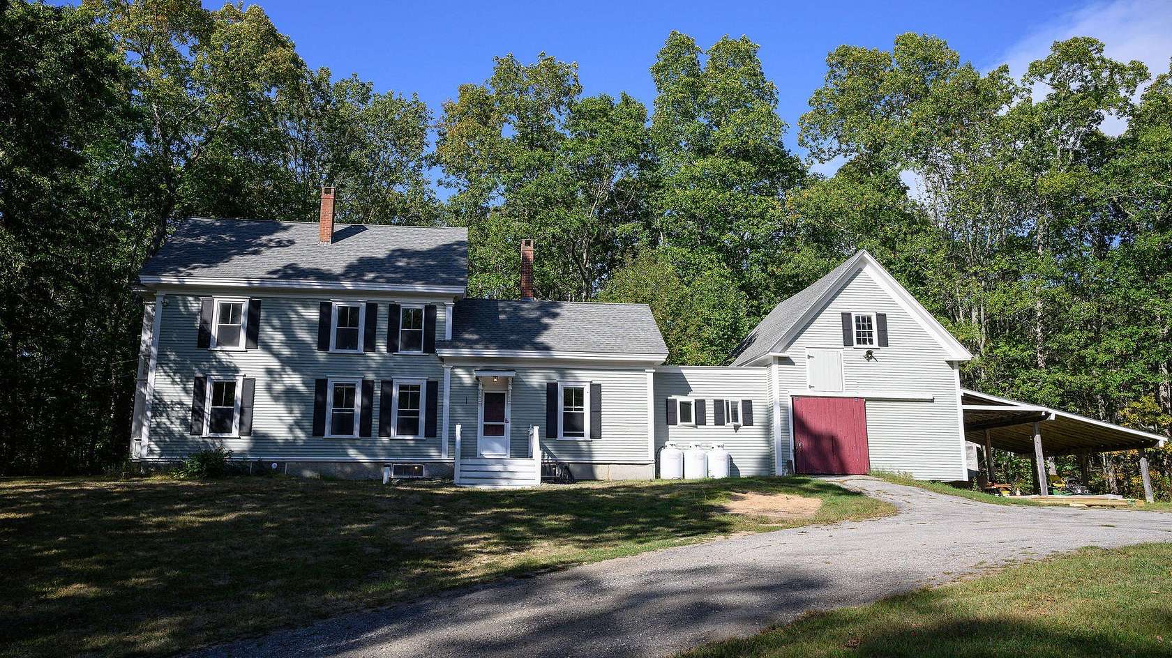 3.2 Acres of Land with Home for Sale in Woolwich, Maine