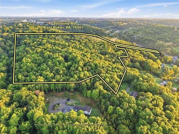 17.5 Acres of Recreational & Residential Land for Sale in East Butler, Pennsylvania
