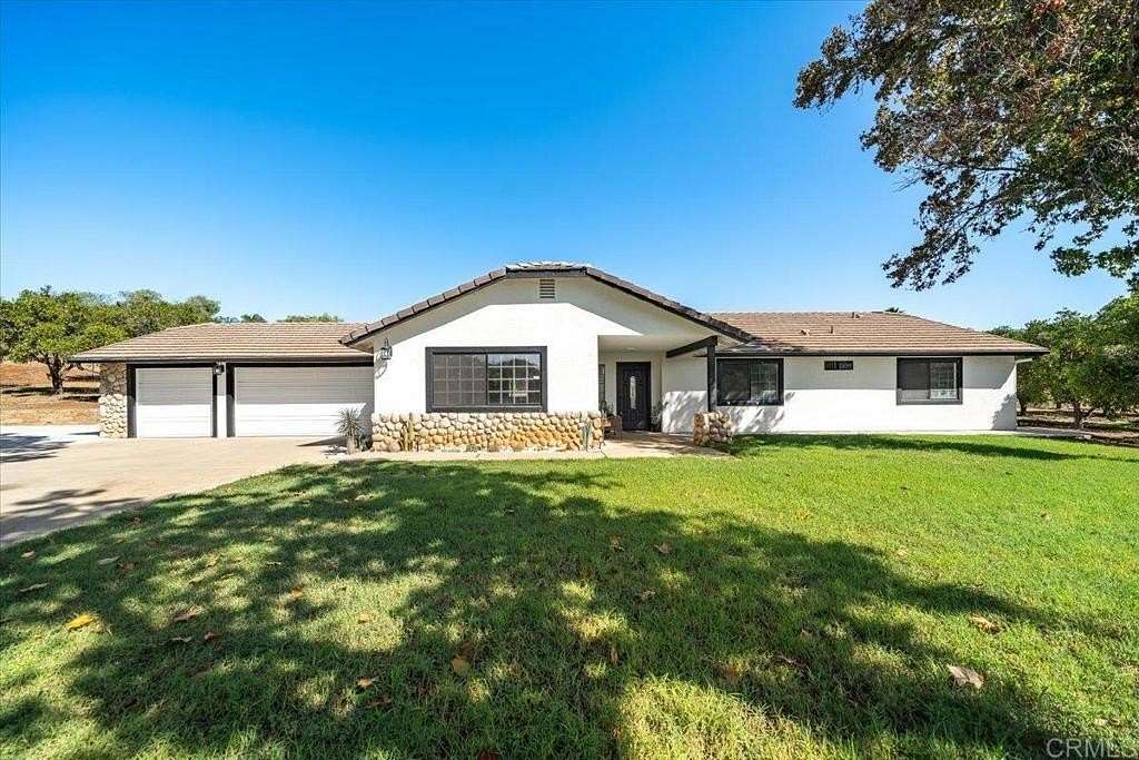 2.6 Acres of Land with Home for Sale in Valley Center, California