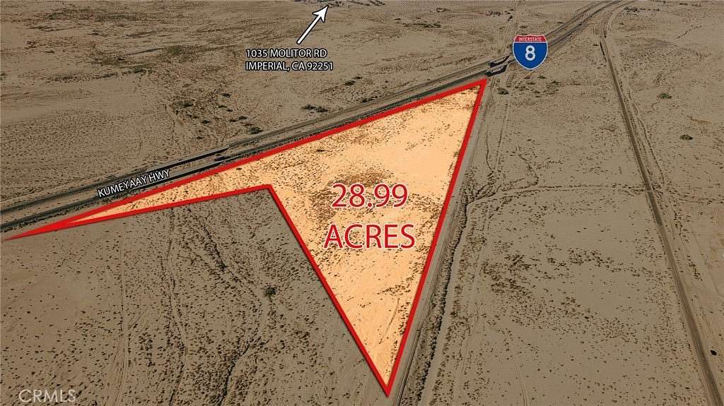 29 Acres of Agricultural Land for Sale in Ocotillo, California