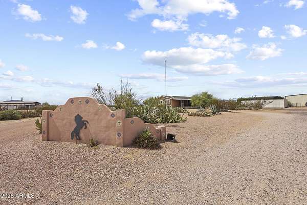 2.33 Acres of Land with Home for Sale in Aguila, Arizona