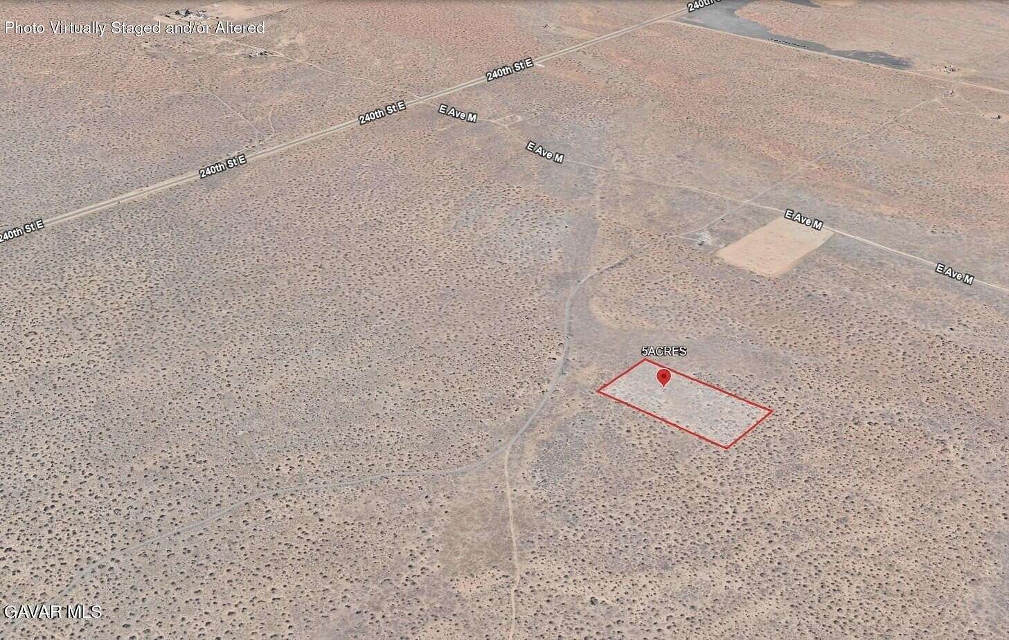 5 Acres of Recreational Land for Sale in Lancaster, California