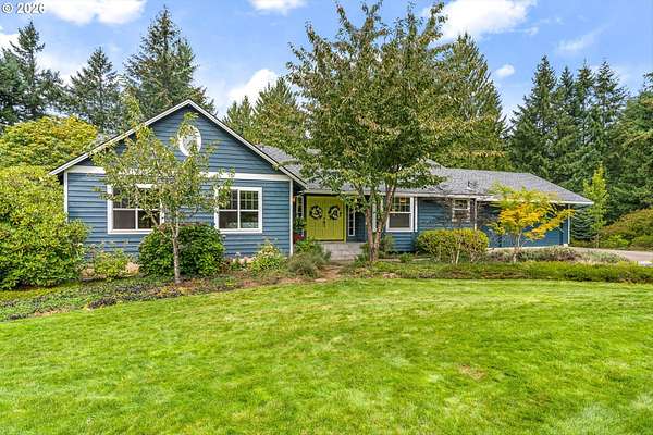 5.29 Acres of Land with Home for Sale in Beavercreek, Oregon