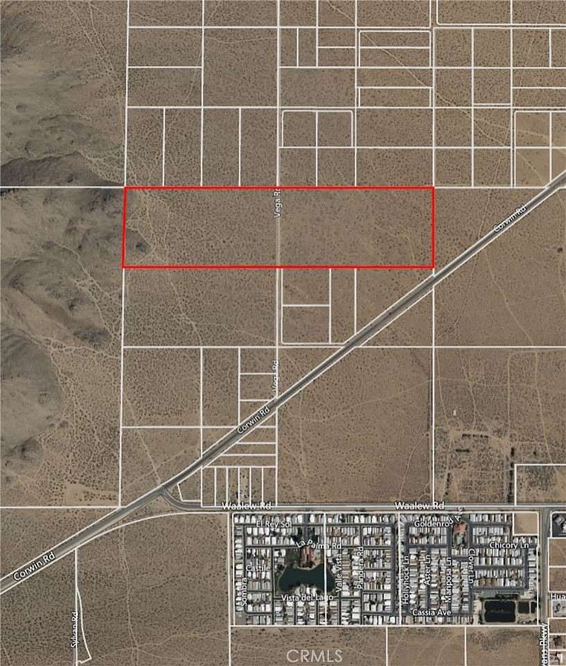40 Acres of Land for Sale in Apple Valley, California