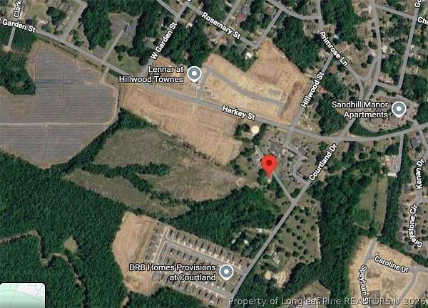 20 Acres of Recreational & Residential Land for Sale in Sanford, North Carolina