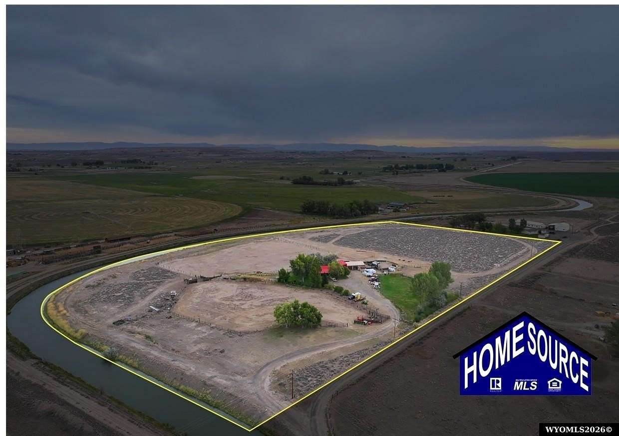 20 Acres of Land with Home for Sale in Riverton, Wyoming