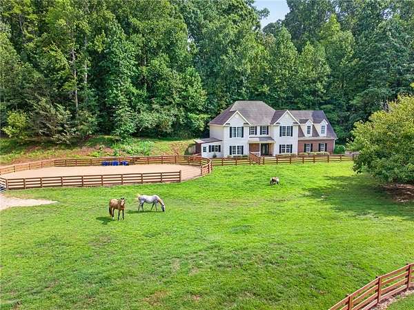 8.52 Acres of Land with Home for Sale in Gainesville, Georgia