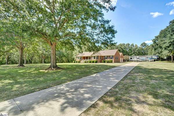 48.7 Acres of Recreational Land with Home for Sale in Mountville, South Carolina