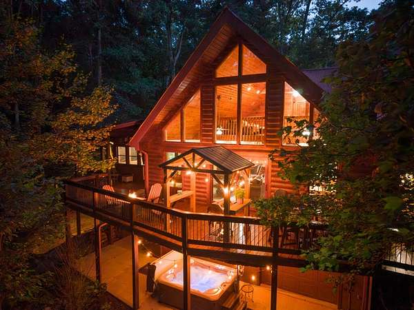 2 Acres of Land with Home for Sale in Blue Ridge, Georgia