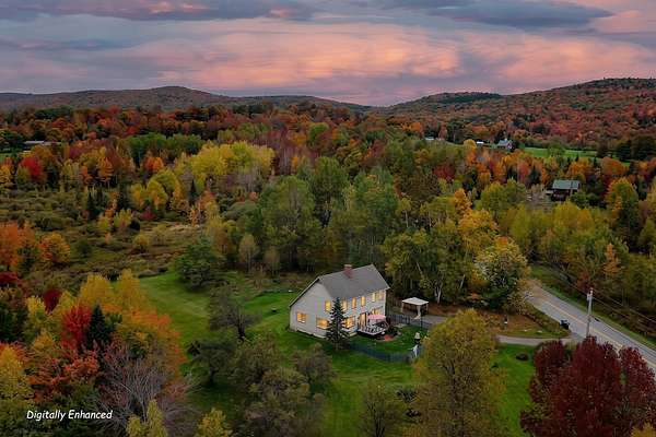 10.1 Acres of Land with Home for Sale in Hyde Park, Vermont