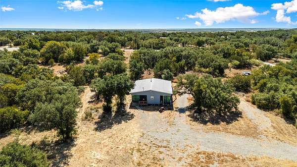 11.1 Acres of Recreational Land with Home for Sale in Brownwood, Texas