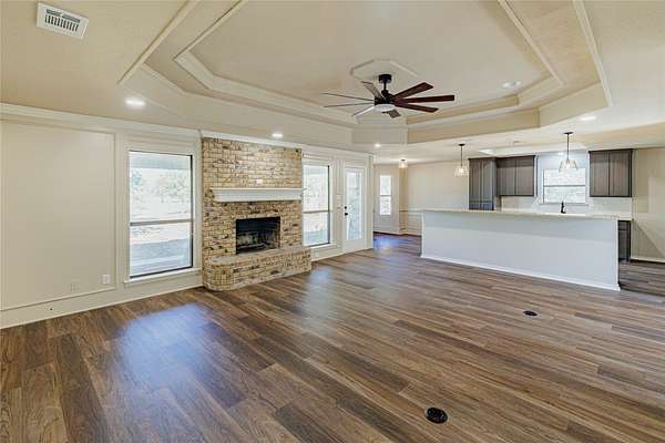 2 Acres of Land with Home for Sale in Rhome, Texas
