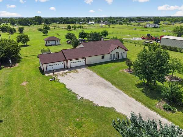 3 Acres of Land with Home for Sale in Sanger, Texas