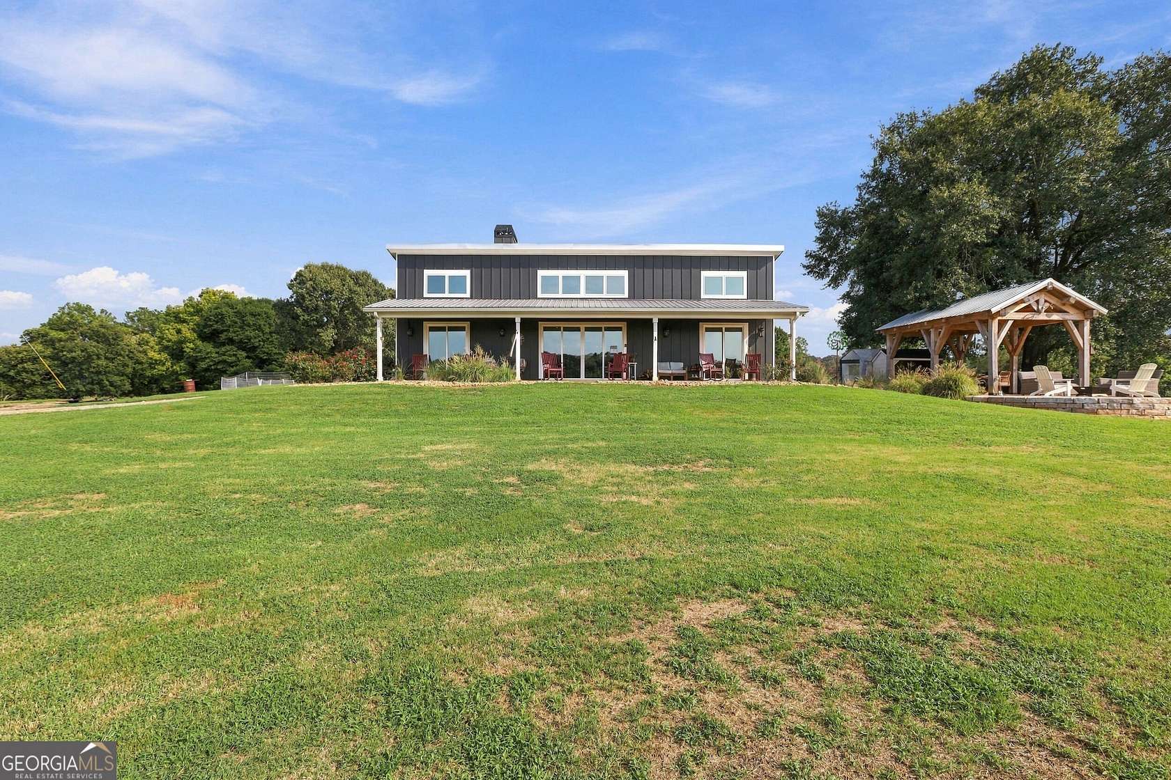 34 Acres of Agricultural Land with Home for Sale in Lavonia, Georgia