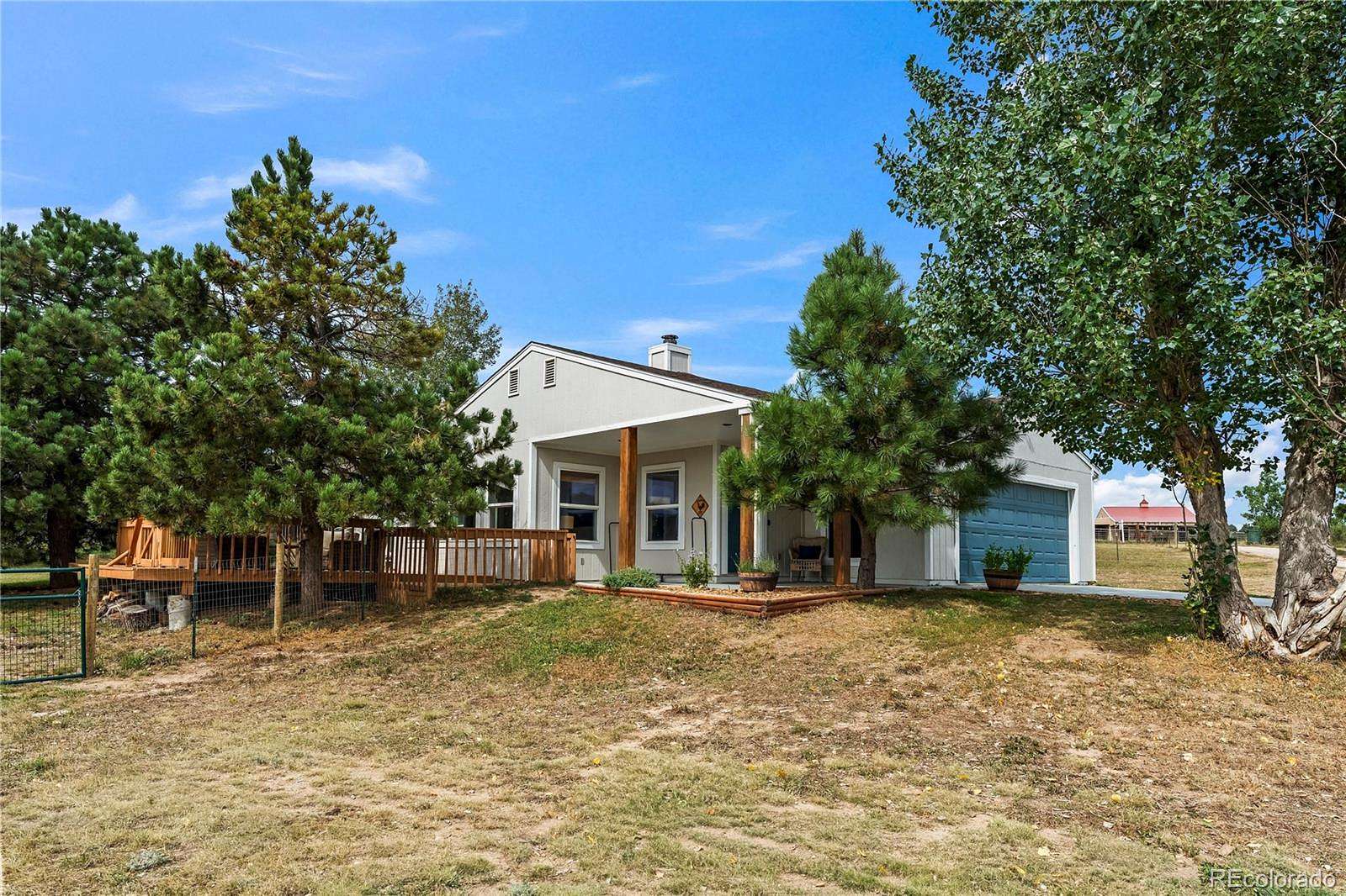 5 Acres of Land with Home for Sale in Elbert, Colorado